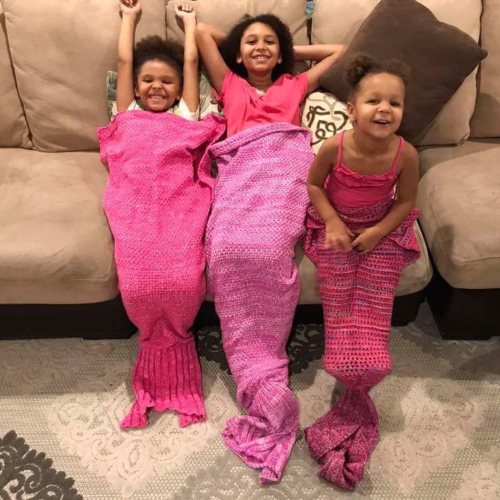 Mermaid blankets